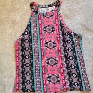 Boho crop top